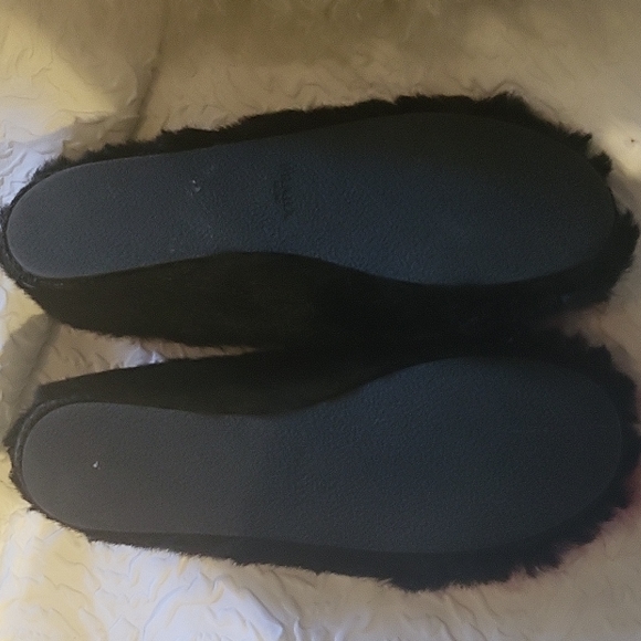 PRADA CHEVRE MONT Goat Hair EMBELLISHED BLACK AND STRAWBERRY-PINK LOAFERS SIZE 6 - Picture 9 of 12